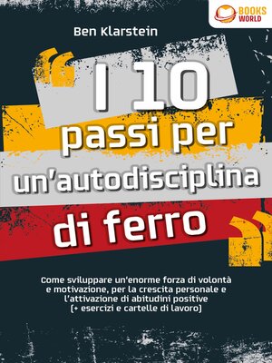 cover image of I 10 passi per un'autodisciplina di ferro